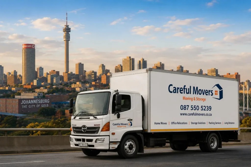 Careful Movers furniture removal truck