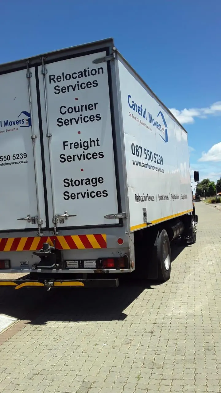 Careful Movers furniture removal truck