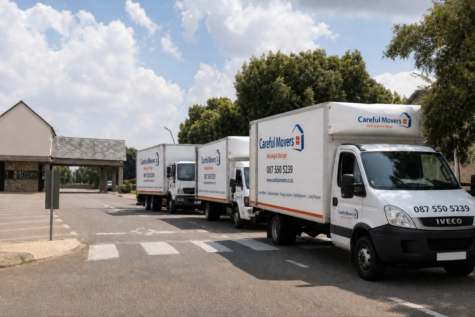 Careful Movers furniture removal truck