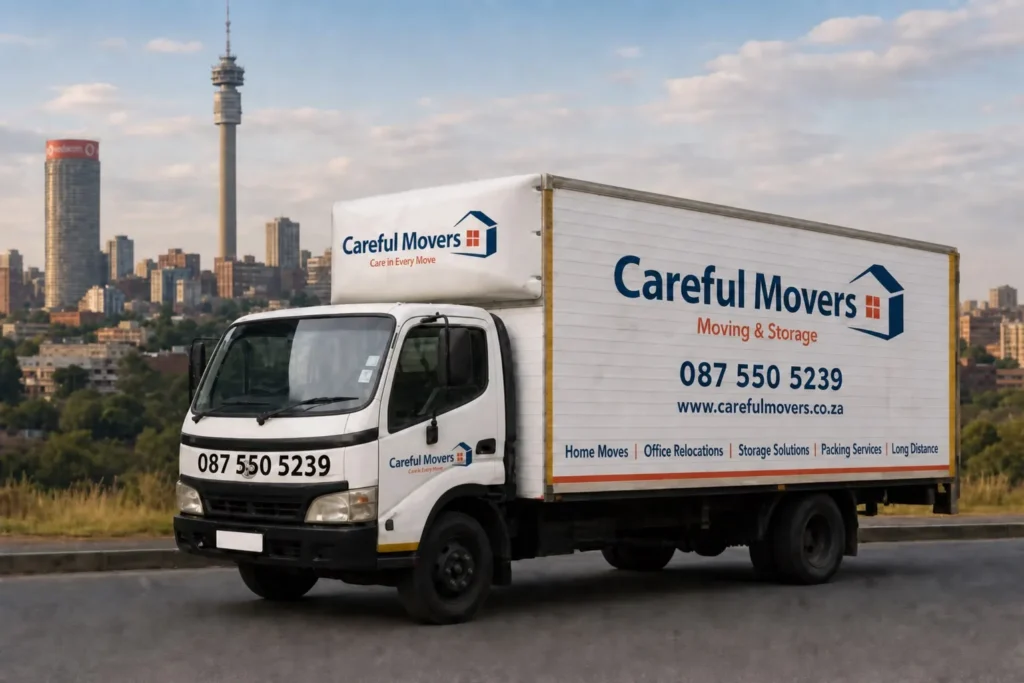 Careful Movers furniture removal truck