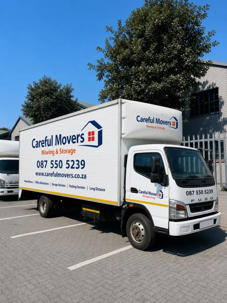 Careful Movers furniture removal truck