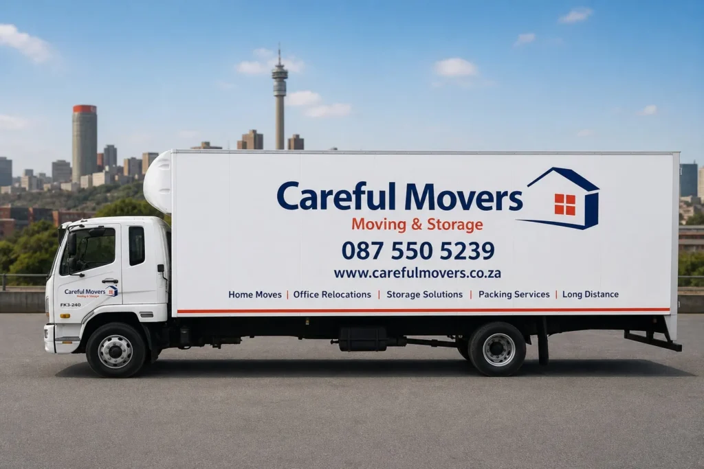 Careful Movers furniture removal truck